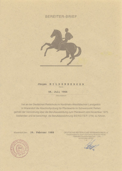Bereiterbrief
